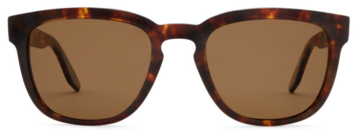 Alexander Daas - Barton Perreira Coltrane Sunglasses - Chestnut &amp; Sequoia Polarized - Front View