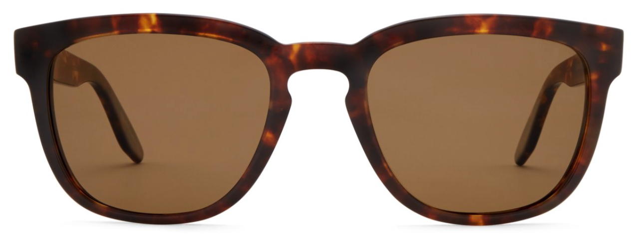 Alexander Daas - Barton Perreira Coltrane Sunglasses - Chestnut & Sequoia Polarized - Front View