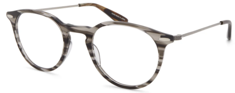 Alexander Daas - Barton Perreira Costello Eyeglasses - Grey Matter & Pewter - Side View