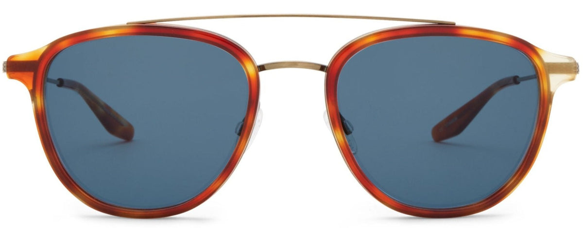 Alexander Daas - Barton Perreira Courtier Sunglasses - Havana &amp; Antique Gold - Front View