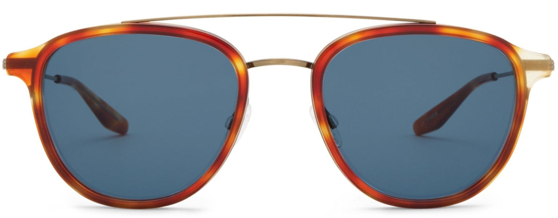 Alexander Daas - Barton Perreira Courtier Sunglasses - Havana & Antique Gold - Front View