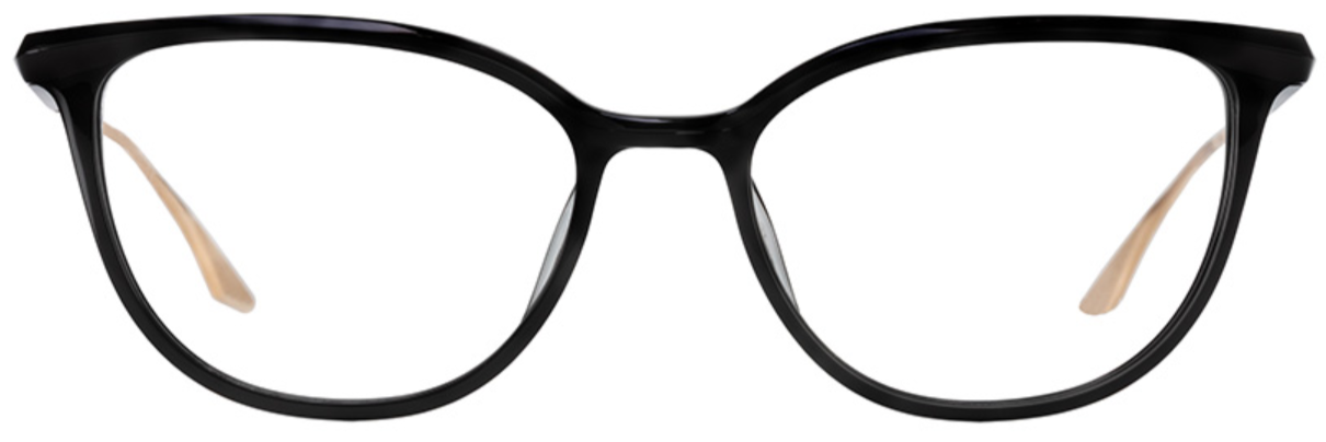 Alexander Daas - Barton Perreira Dandridge Eyeglasses - Black & Gold - Front View