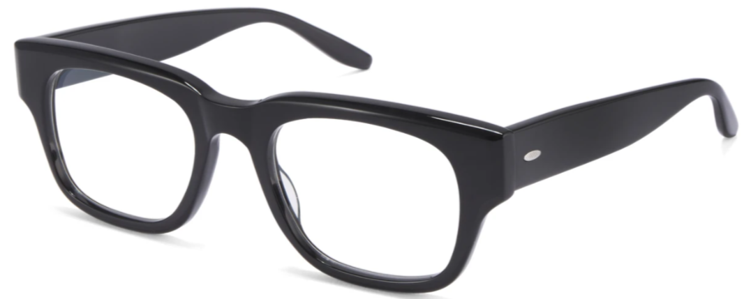 Alexander Daas - Barton Perreira Domino Eyeglasses - Black - Side View