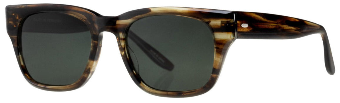 Alexander Daas - Barton Perreira Domino Sunglasses - Sulcata Tortoise & Commando - Side View