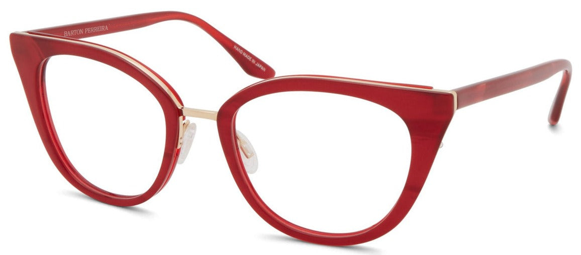 Alexander Daas - Barton Perreira Dorian Eyeglasses - Crushed Heart & Gold - Side View