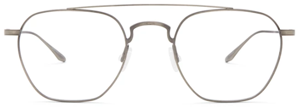 Alexander Daas - Barton Perreira Doyen Eyeglasses - Pewter - Front View