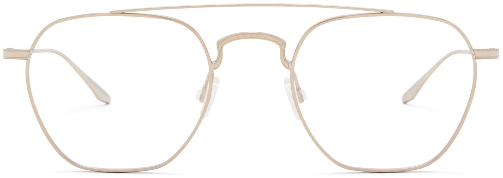 Alexander Daas - Barton Perreira Doyen Eyeglasses - Rose Gold - Front View