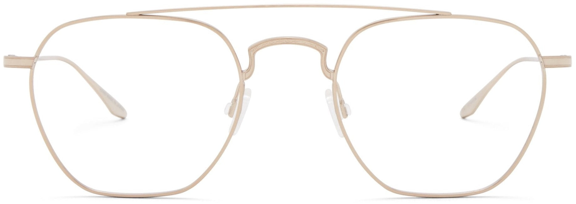 Alexander Daas - Barton Perreira Doyen Eyeglasses - Rose Gold - Front View