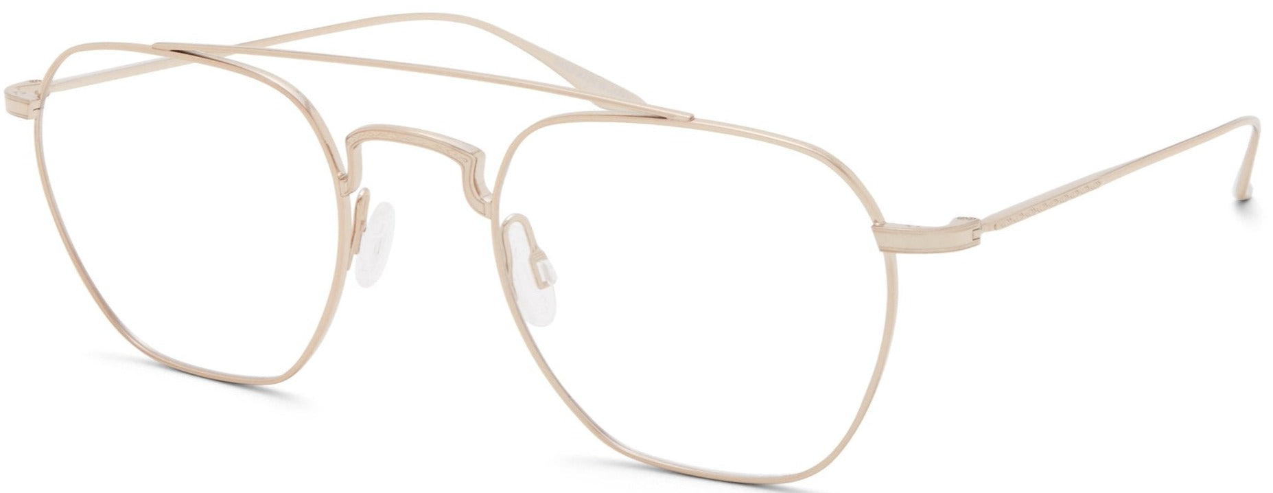 Alexander Daas - Barton Perreira Doyen Eyeglasses - Rose Gold - Side View