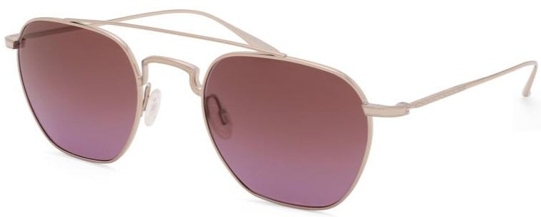 Alexander Daas - Barton Perreira Doyen Sunglasses - Rose Gold & Natural Mystic - Side View