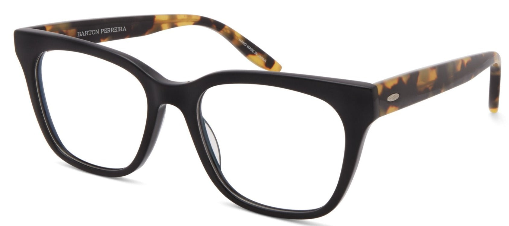 Alexander Daas - Barton Perreira Duffy Eyeglasses - Black Tokyo Tortoise - Side View