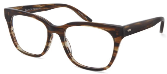 Alexander Daas - Barton Perreira Duffy Eyeglasses - Sulcata Tortoise - Side View