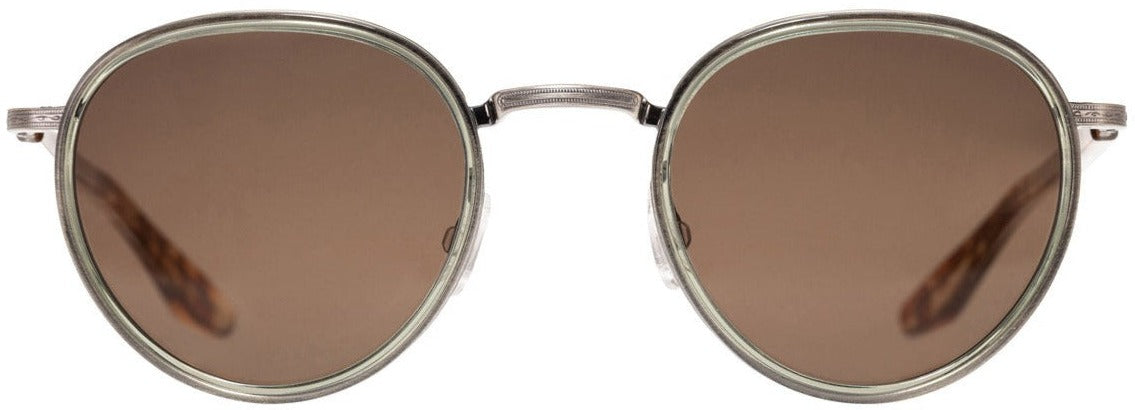Alexander Daas - Barton Perreira Echelon Sunglasses - Absinthe, Chestnut &amp; Pewter - Front View