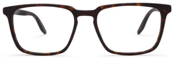 Alexander Daas - Barton Perreira Eiger Eyeglasses - Dark Walnut - Front View