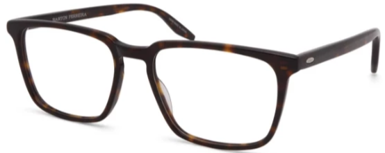 Alexander Daas - Barton Perreira Eiger Eyeglasses - Dark Walnut - Side View