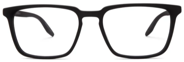 Alexander Daas - Barton Perreira Eiger Eyeglasses - Matte Black - Front View