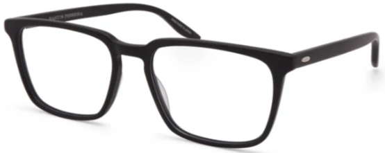Alexander Daas - Barton Perreira Eiger Eyeglasses - Matte Black - Side View