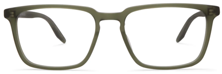 Alexander Daas - Barton Perreira Eiger Eyeglasses - Matte Olive Green - Front View