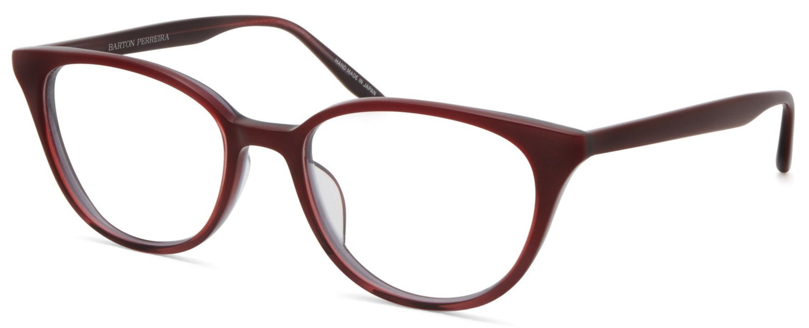 Alexander Daas - Barton Perreira Elise Eyeglasses - Oxblood - Side View