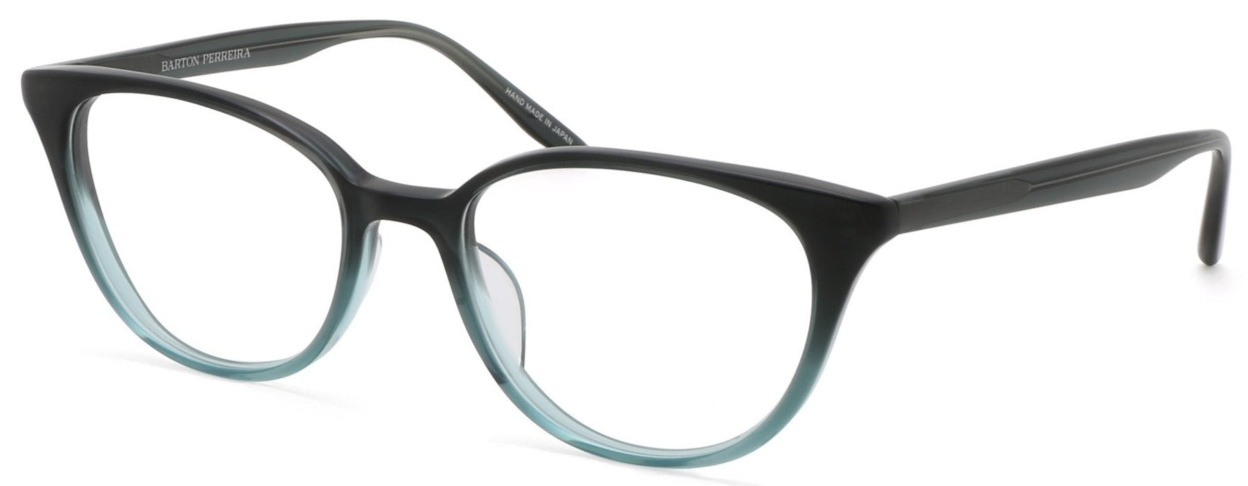 Alexander Daas - Barton Perreira Elise Eyeglasses - Teal Gradient - Side View
