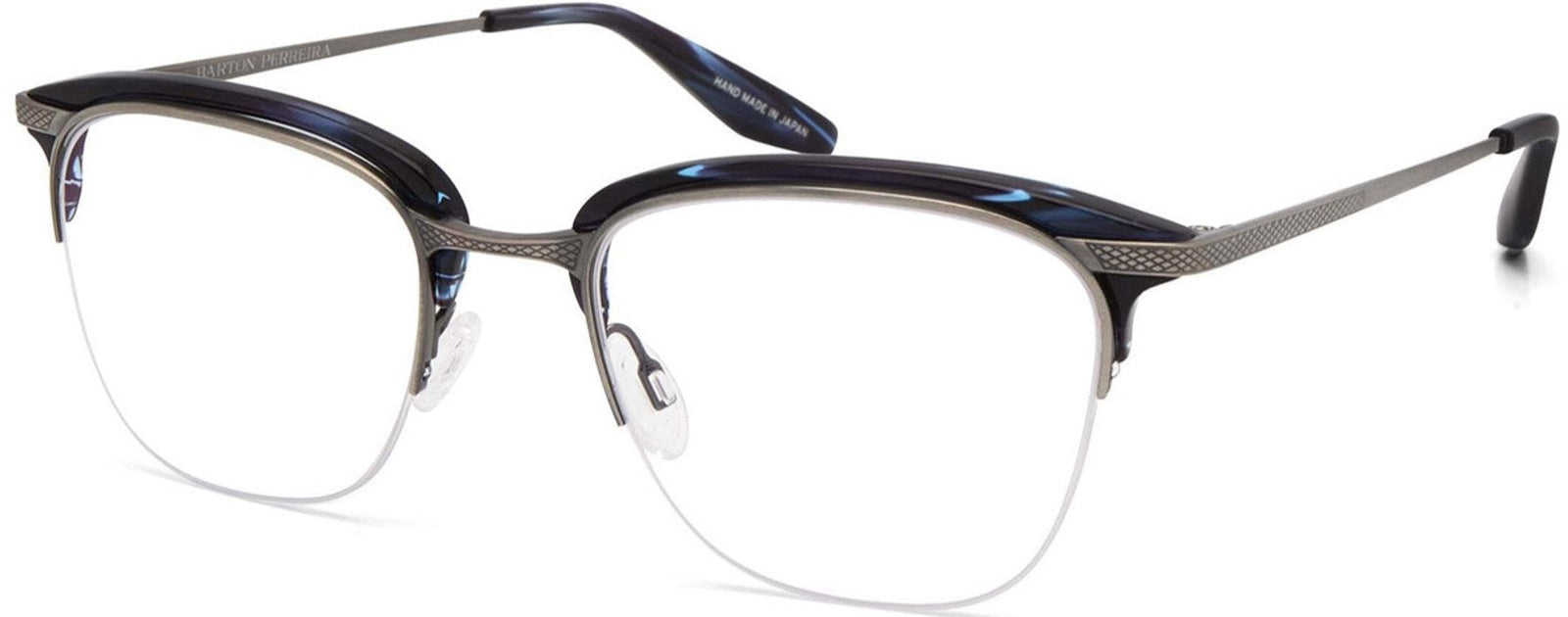 Alexander Daas - Barton Perreira Ellington Eyeglasses - Midnight Pewter Titanium- Side View