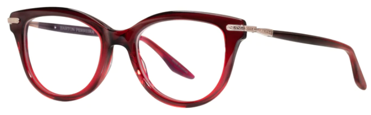 Alexander Daas - Barton Perreira Emelie Eyeglasses - Garnet Gradient & Rose Gold - Side View