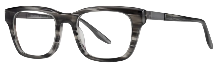 Alexander Daas - Barton Perreira Emory Eyeglasses - Matte Grey Matter - Side-View