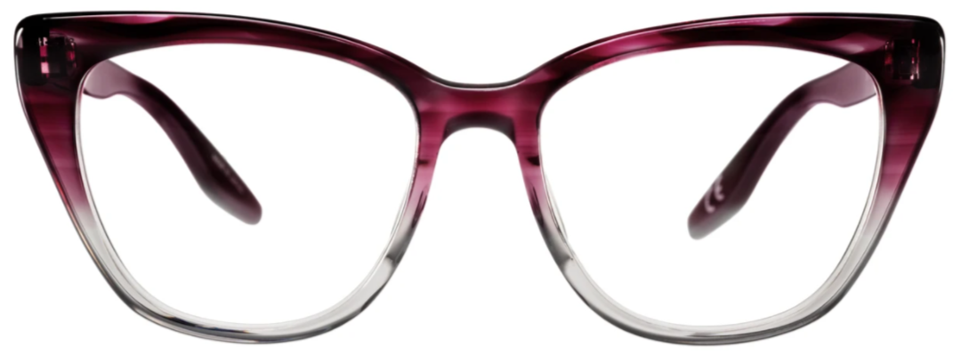 Alexander Daas - Barton Perreira Falana Eyeglasses - Aubergine Gradient - Front View