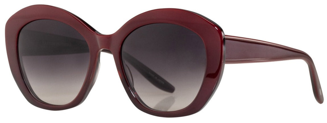 Alexander Daas - Barton Perreira Galilea Sunglasses - Oxblood & Smolder - Side View