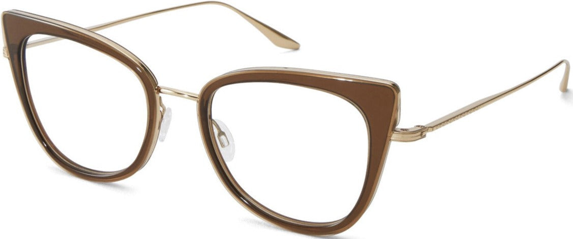 Alexander Daas - Barton Perreira Galore Eyeglasses - Clove &amp; Gold - Side View