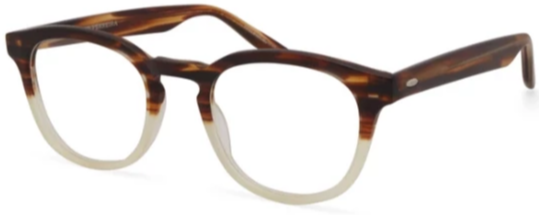 Alexander Daas - Barton Perreira Gellert Eyeglasses - Matte Hickory Champagne Gradient - Side View