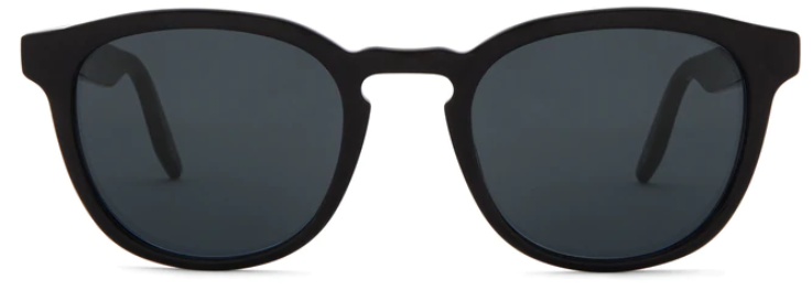 Alexander Daas - Barton Perreira Gellert Sunglasses - Black & Vintage Blue - Front View