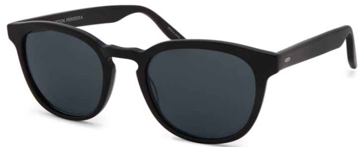 Alexander Daas - Barton Perreira Gellert Sunglasses - Black &amp; Vintage Blue - Side View