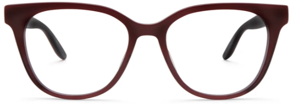 Alexander Daas - Barton Perreira Hannah Eyeglasses - Oxblood - Front View