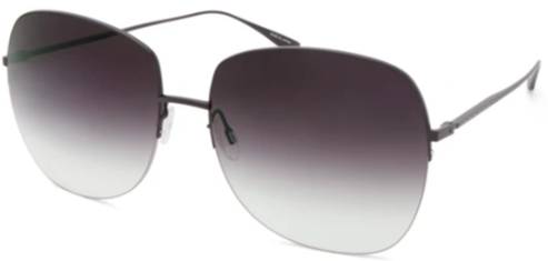 Alexander Daas - Barton Perreira Harmonia Sunglasses - Satin Black & Smolder - Side View