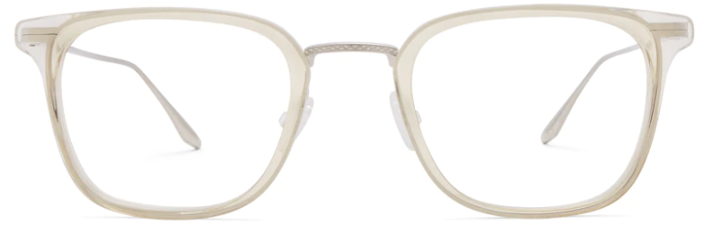 Alexander Daas - Barton Perreira Healey Eyeglasses - Champagne & Silver - Front View