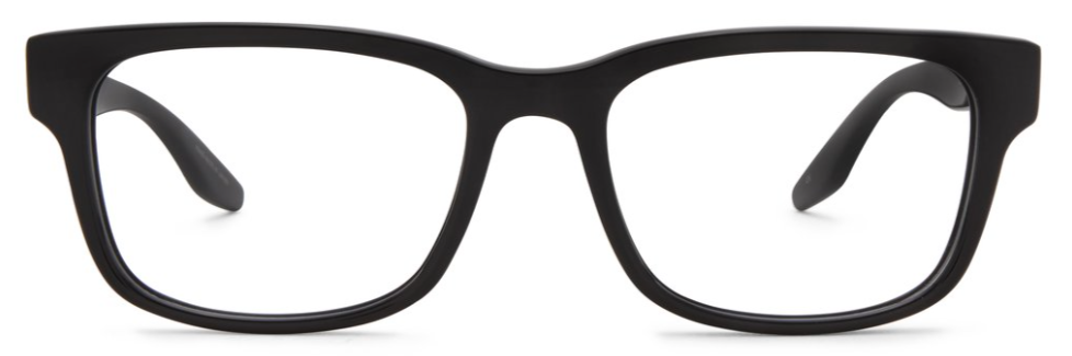 Alexander Daas - Barton Perreira Huncke Eyeglasses - Black - Front View