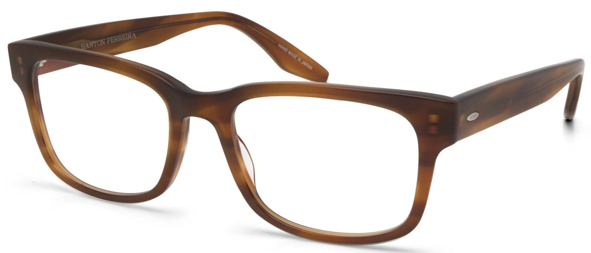 Alexander Daas - Barton Perreira Huncke Eyeglasses - Smokey Mountain Tortoise - Side View