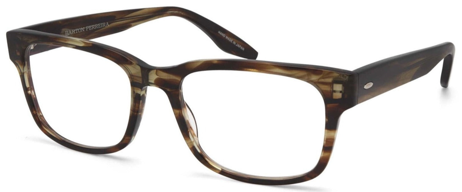 Alexander Daas - Barton Perreira Huncke Eyeglasses - Sulcata Tortoise - Side View