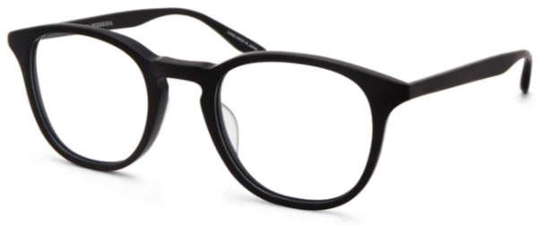 Alexander Daas - Barton Perreira Huxley Eyeglasses - Matte Black - Side View