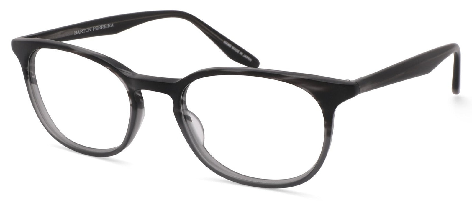 Alexander Daas - Barton Perreira James 49 Eyeglasses - Matte Turtle Dove Gradient - Side View