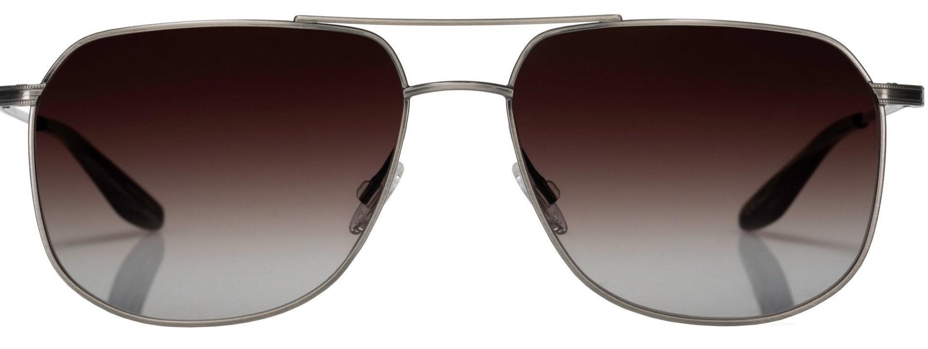 Alexander Daas - Barton Perreira Javelin Sunglasses - Pewter & Smokey Topaz - Front View