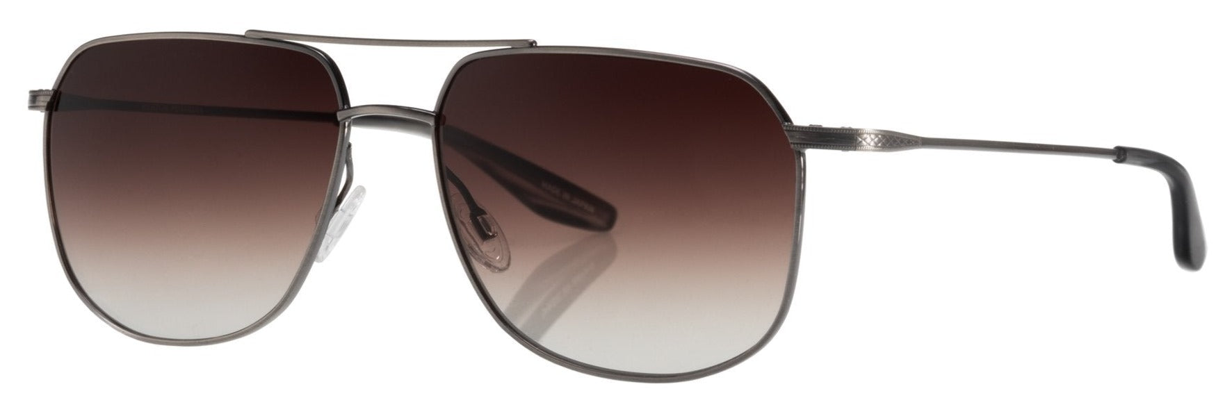 Alexander Daas - Barton Perreira Javelin Sunglasses - Pewter & Smokey Topaz - Side View