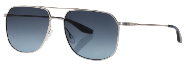 Alexander Daas - Barton Perreira Javelin Sunglasses  - Silver &amp; Steel Blue - Side View