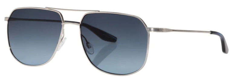 Alexander Daas - Barton Perreira Javelin Sunglasses  - Silver & Steel Blue - Side View