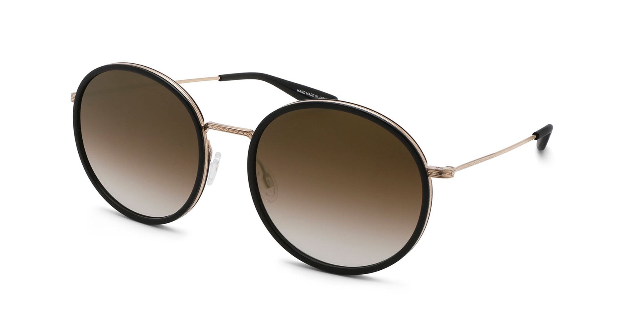 Alexander Daas - Barton Perreira Joplin Sunglasses - Black Gold & Gold Rush - Side View