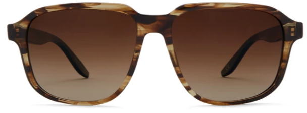 Alexander Daas - Barton Perreira Kanaloa Sunglasses - Sulcata Tortoise & Old English - Front View