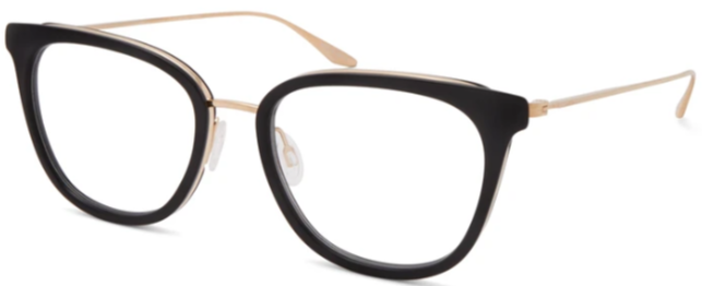 Alexander Daas - Barton Perreira Kasey Eyeglasses - Black & Gold - Side View