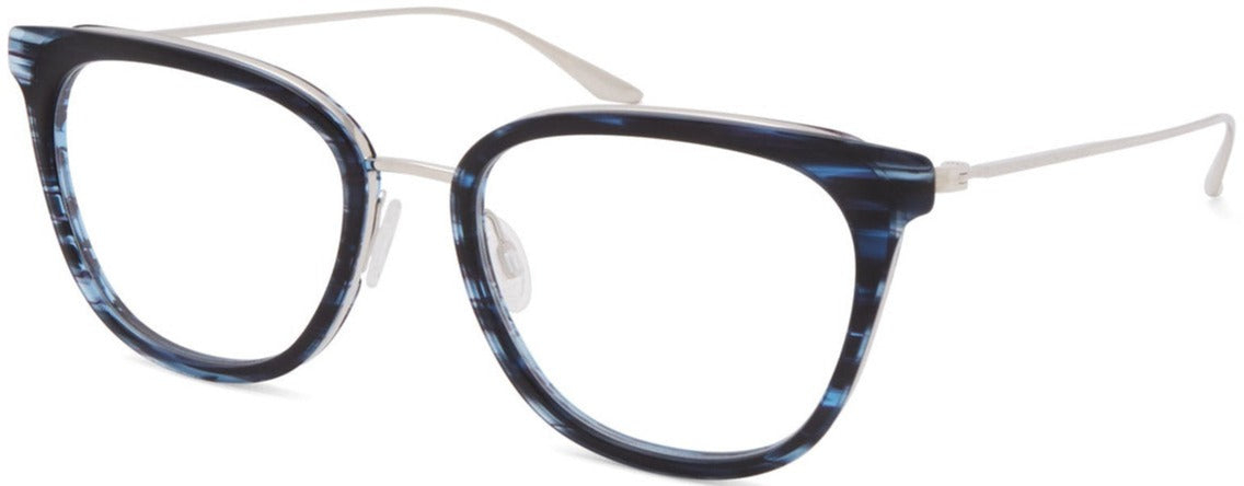Alexander Daas - Barton Perreira Kasey Eyeglasses - Midnight Silver - Side View