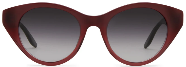 Alexander Daas - Barton Perreira Kismet Sunglasses - Oxblood & Smolder - Front View